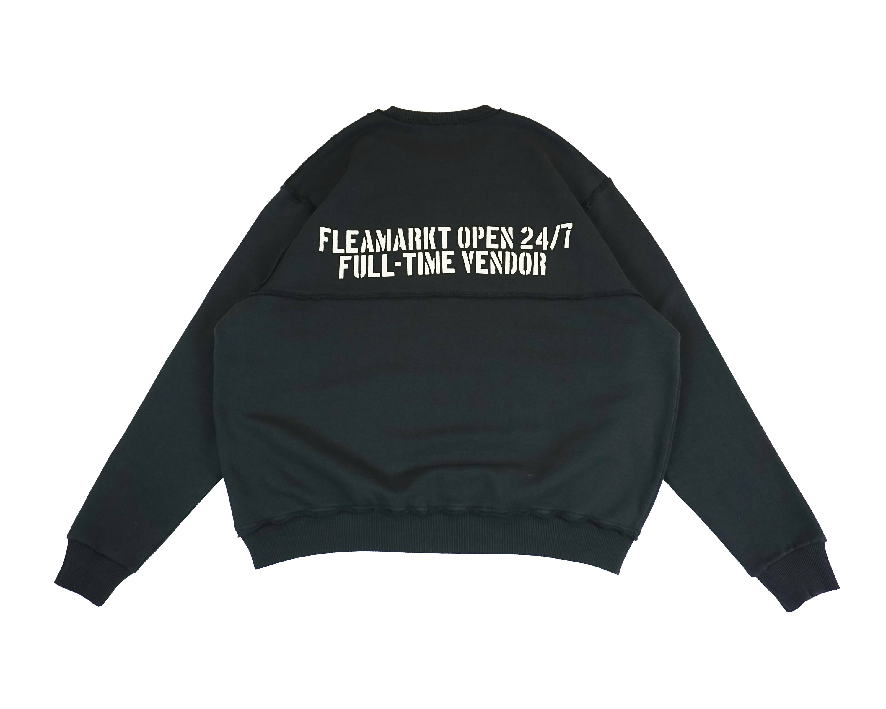 ARKA PARÇALI SWEATSHIRT