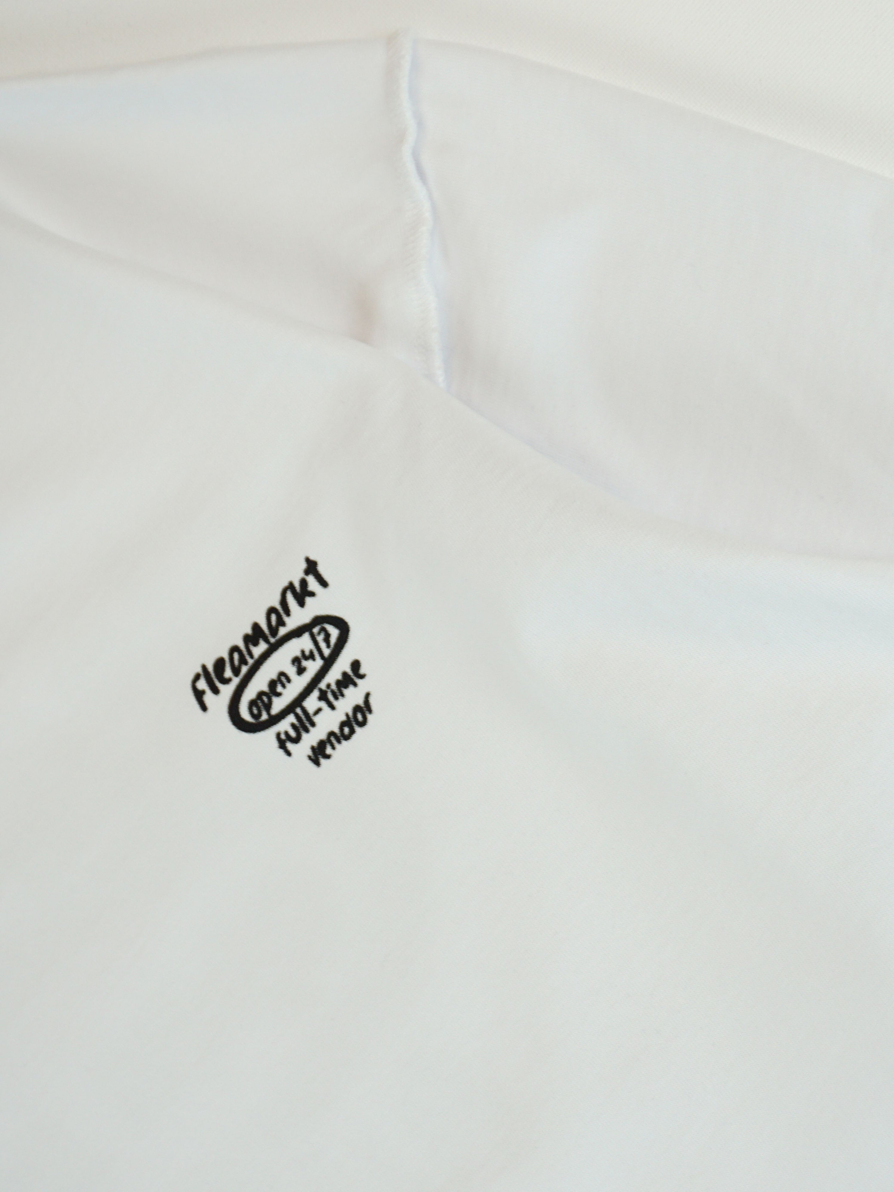 SPRAY DOUBLE SLEEVE T-SHIRT - BEYAZ