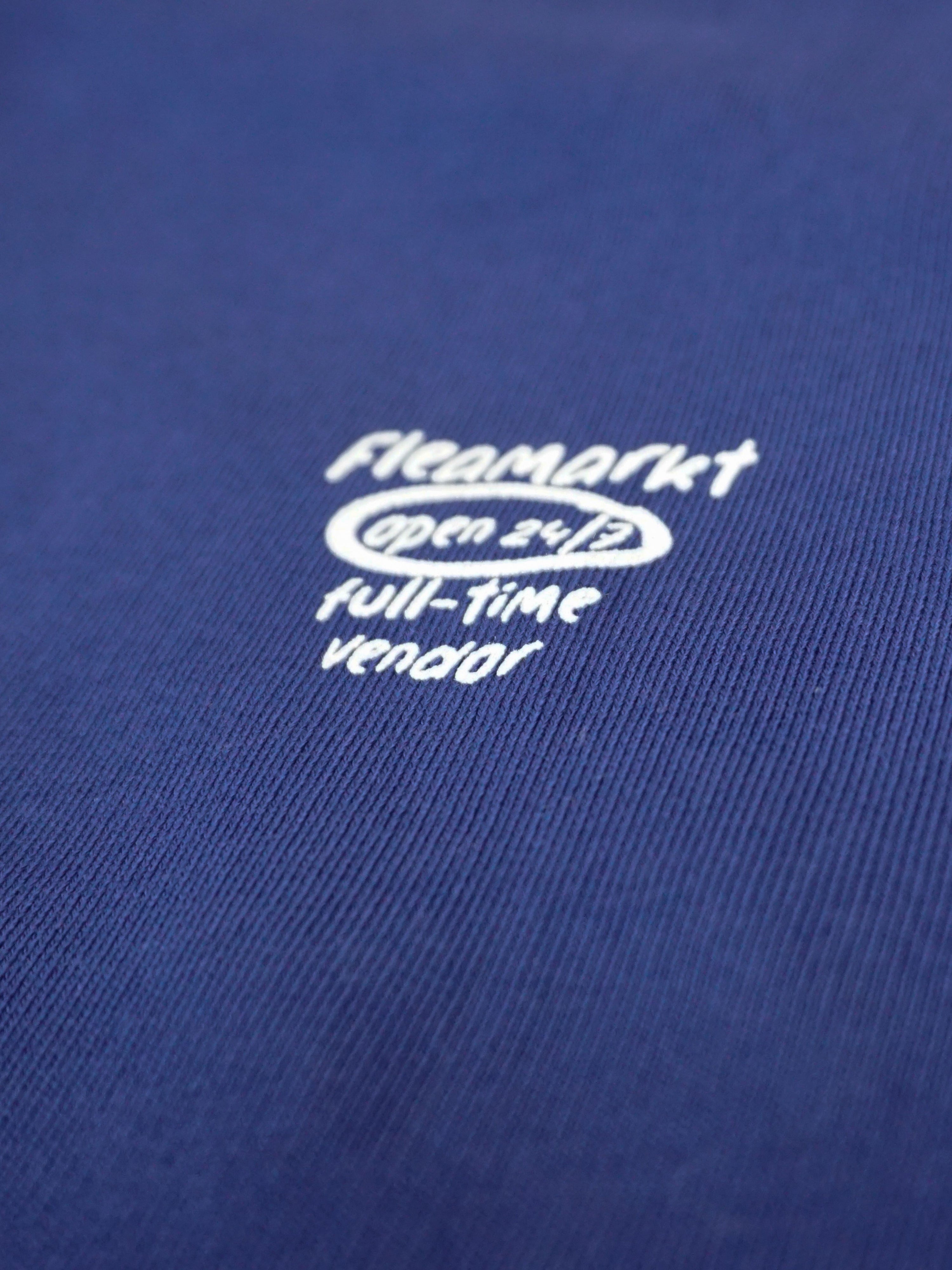 FLEAMARKT SPRAY HOODIE - INDIGO